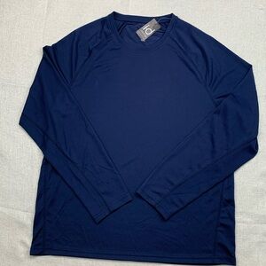 ID Ideology Men S Rapidry Moisture-Wicking Mesh Raglan Sleeve T-Shirt  Size L